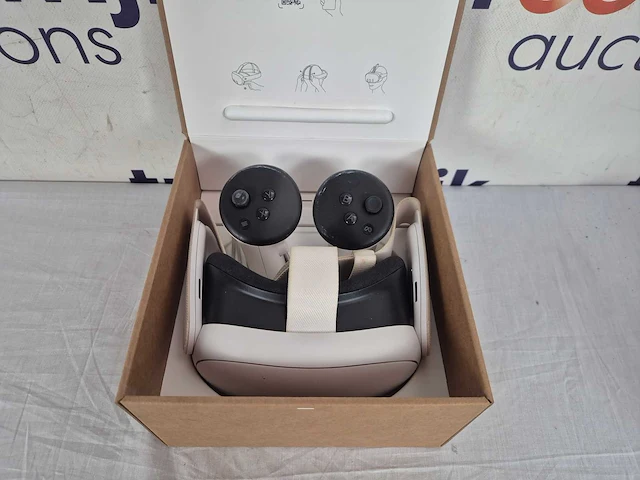 Meta quest 3 128 gb - vr bril 128 gb - qualcomm snapdragon xr2 gen 2 - 2064 x 2208 pixels - afbeelding 3 van  3