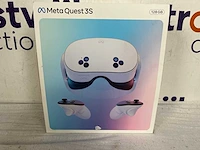 Meta quest 3s 128gb - vr bril - 128gb - 1920x1832 - usb type-c - zwart,wit - afbeelding 2 van  2