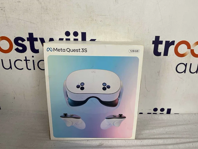 Meta quest 3s 128gb - vr bril - 128gb - 1920x1832 - usb type-c - zwart,wit - afbeelding 2 van  2