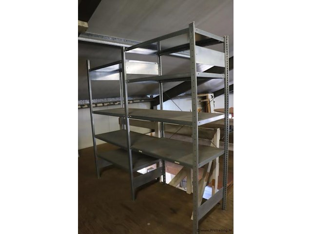 Meta stelling - 200x60x200cm - 2 stuks - afbeelding 2 van  6