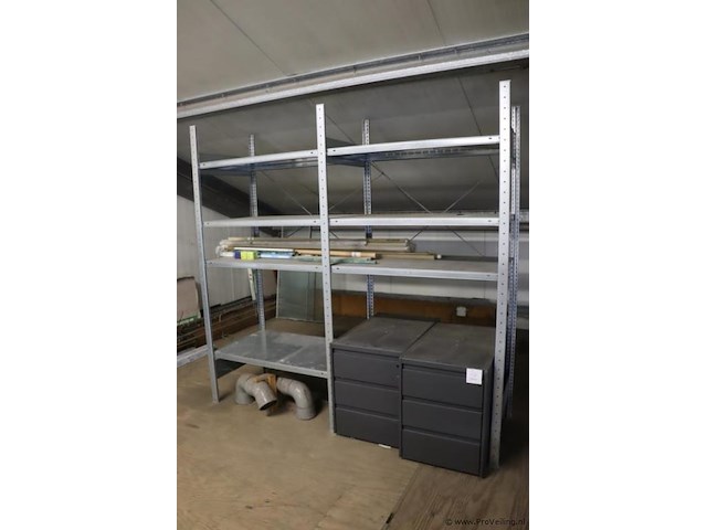 Meta stelling - 200x60x200cm - 2 stuks - afbeelding 3 van  6