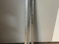 Metaal - 30x2x103 cm - 3 stuks - afbeelding 1 van  1
