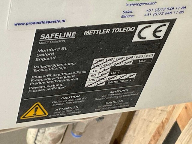Metaal- detectiesysteem - afbeelding 18 van  21