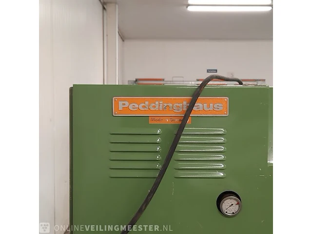 Metaal knip en buigmachine peddinghaus, simplex 60h / hv - afbeelding 19 van  21