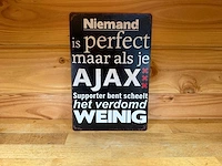 Metaal reclame wandbord - afbeelding 1 van  1