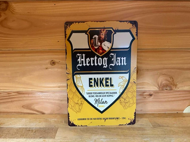 Metaal reclame wandbord - afbeelding 1 van  1