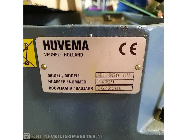 Metaalafkortzaag huvema, hu 250 dv, bouwjaar 2006 - afbeelding 4 van  14