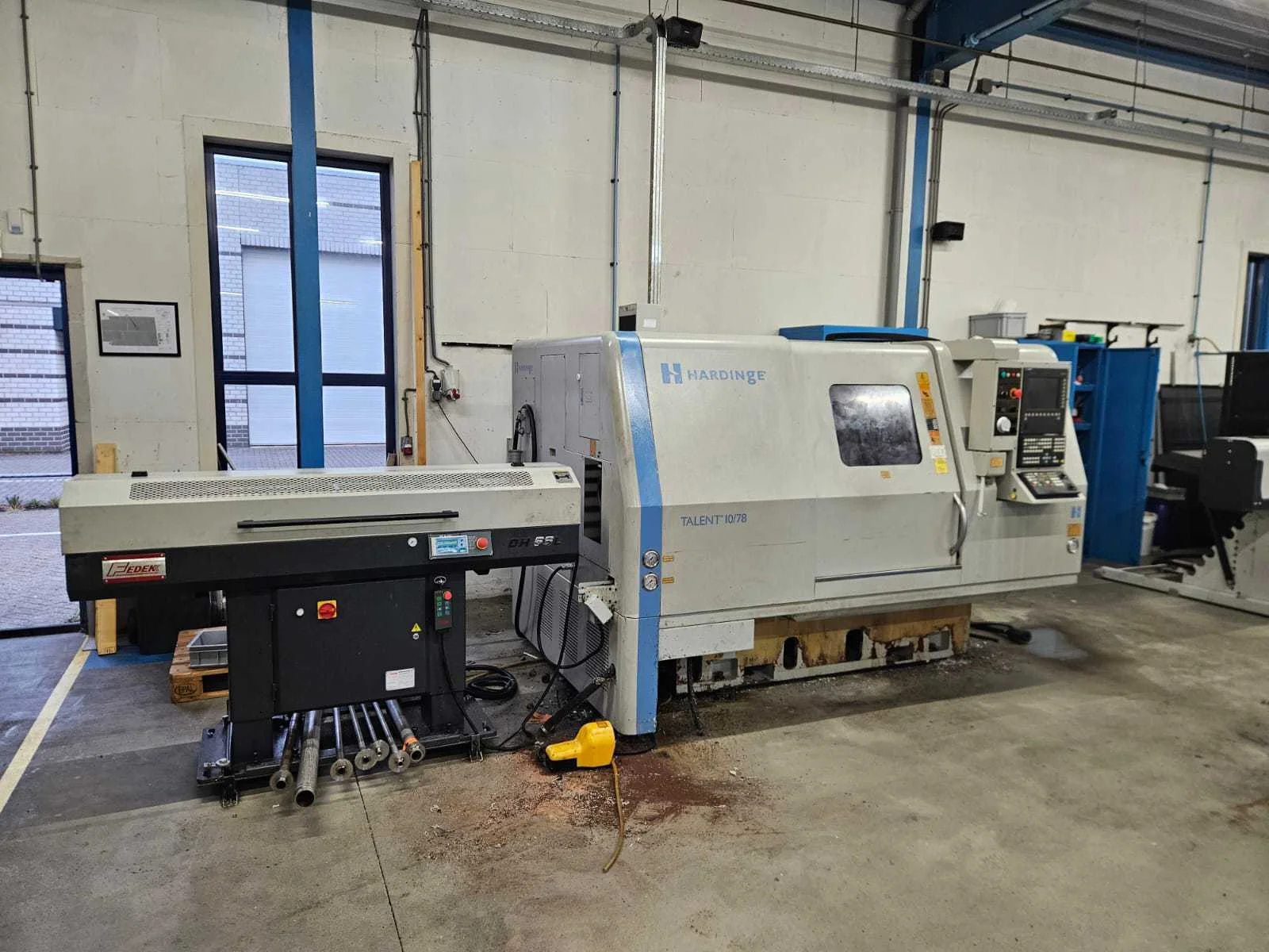 Metaalbewerkingsmachines, printindustrie en procesindustrie