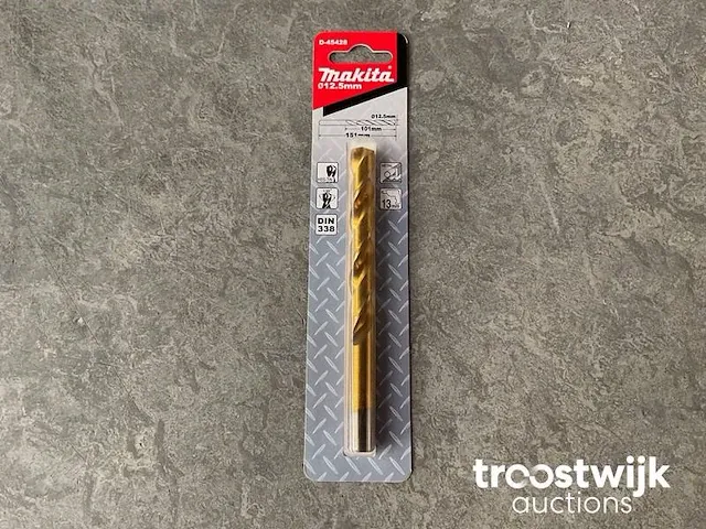 Metaalboor ø12.5 mm - afbeelding 1 van  2