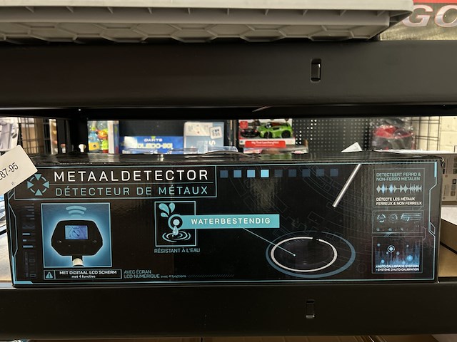 Metaaldetector waterbestendig - afbeelding 1 van  4