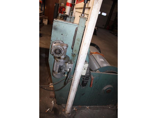 Metaalrol-afrolunit kader geska 4 met restantrol plaatmateriaal, werktafel en schaar jorg. capaciteit 1000 ... - afbeelding 3 van  9