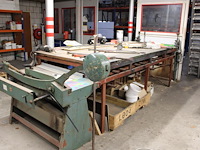 Metaalrol-afrolunit kader geska 4 met restantrol plaatmateriaal, werktafel en schaar jorg. capaciteit 1000 ... - afbeelding 7 van  9