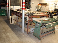 Metaalrol-afrolunit kader geska 4 met restantrol plaatmateriaal, werktafel en schaar jorg. capaciteit 1000 ... - afbeelding 8 van  9