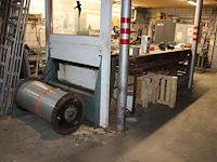 Metaalrol-afrolunit kader geska 4 met restantrol plaatmateriaal, werktafel en schaar jorg. capaciteit 1000 ... - afbeelding 9 van  9