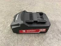 Metabo - 18v li-power - accu - afbeelding 2 van  8