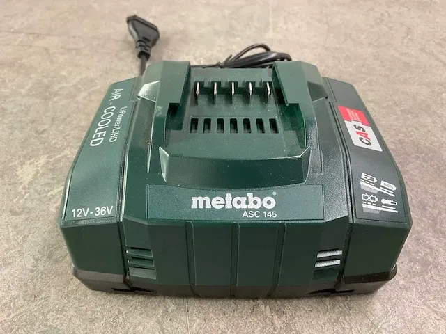 Metabo - asc ultra- air cooled - accu snellader - afbeelding 3 van  6