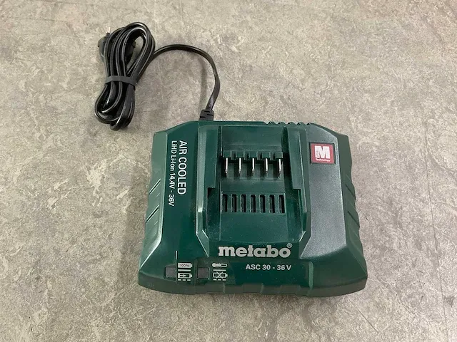 Metabo - asc30 - air cooled - accu lader - afbeelding 2 van  6