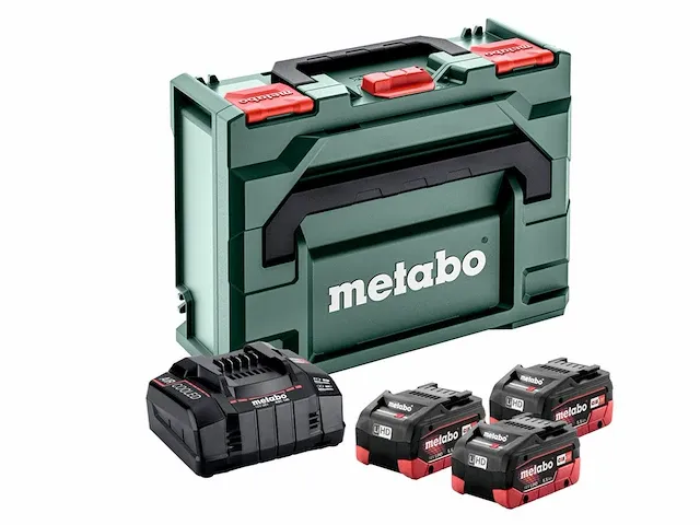 Metabo - basic set - accu's en laders - afbeelding 1 van  6