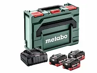 Metabo - basic set - accu's en laders - afbeelding 1 van  6