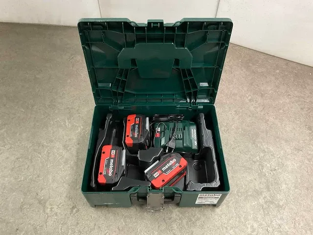 Metabo - basic set - accu's en laders - afbeelding 2 van  6