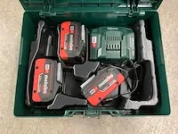 Metabo - basic set - accu's en laders - afbeelding 3 van  6