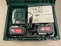 Metabo - basic set 2-delig - accu's en laders - afbeelding 3 van  6