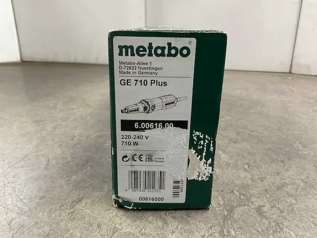 Metabo - ge 710 plus - rechte slijper - afbeelding 8 van  8