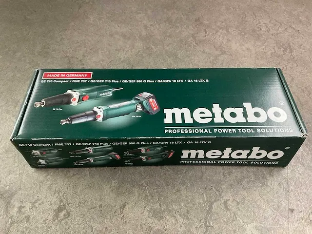 Metabo - gep 710 plus - rechte slijper - afbeelding 2 van  7