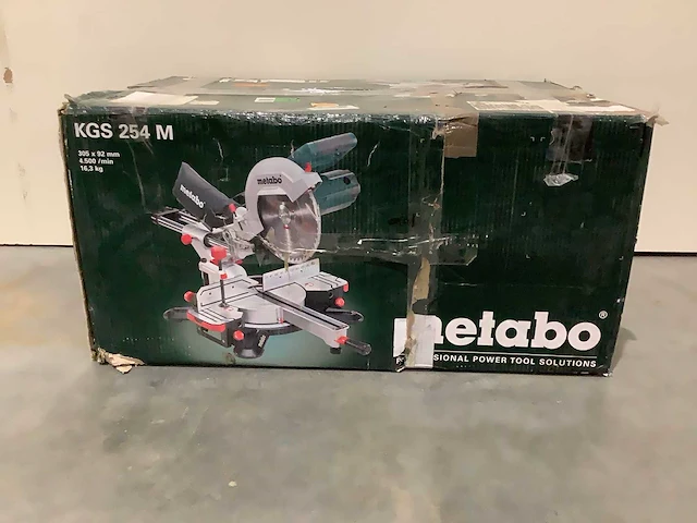 Metabo - kgs - 254m - afkortzaag - afbeelding 2 van  6