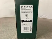 Metabo - powermaxx ssd 12 bl - accu-slagschroevendraaier - afbeelding 8 van  8