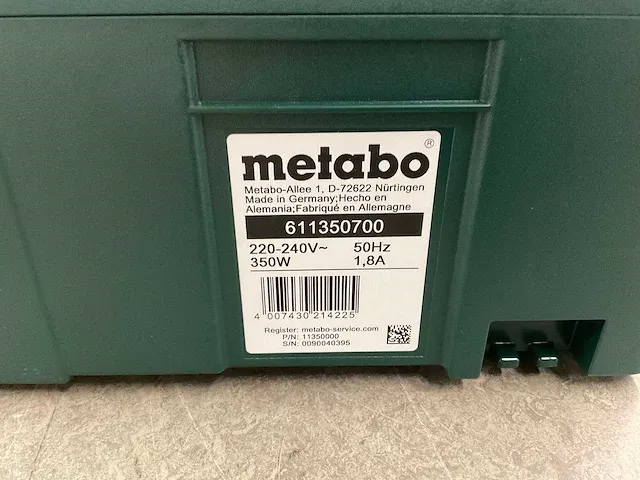 Metabo - sre 4350 turbotec - handschuurmachine - afbeelding 7 van  7