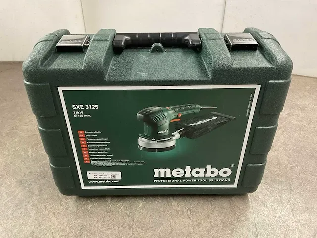 Metabo - sxe 3125 - excenterschuurmachine - afbeelding 2 van  6