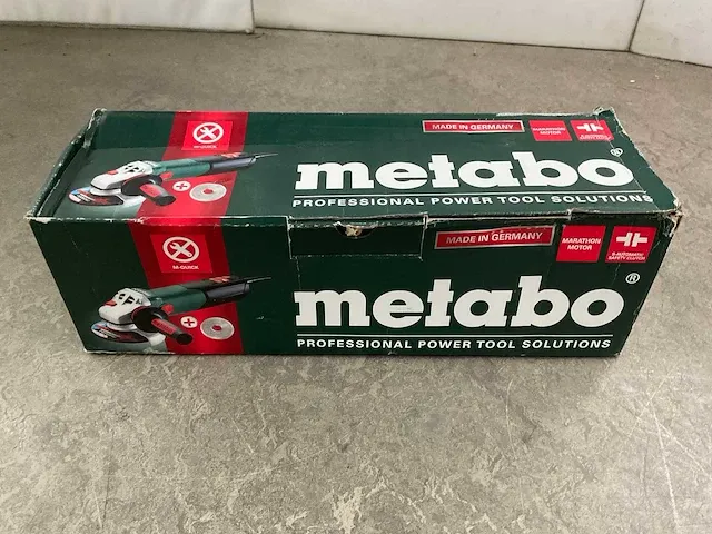 Metabo - w 12-125 quick - haakse slijpmachine - afbeelding 2 van  6