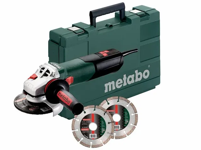 Metabo - w12-125 quick - haakse slijpmachine - afbeelding 1 van  7