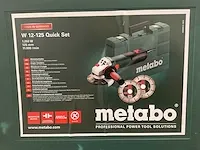 Metabo - w12-125 quick - haakse slijpmachine - afbeelding 3 van  7