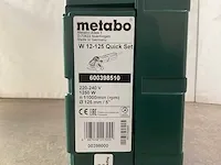 Metabo - w12-125 quick - haakse slijpmachine - afbeelding 7 van  7