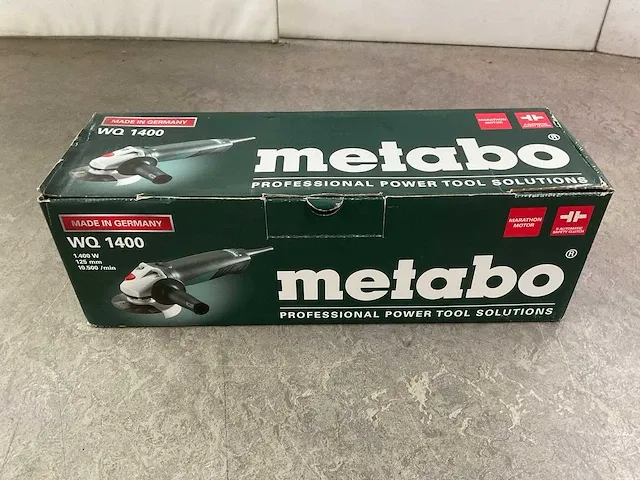 Metabo - wq1400 - haakse slijper ø125mm - afbeelding 2 van  7