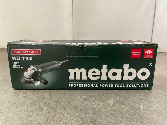 Metabo - wq1400 - haakse slijper ø125mm - afbeelding 3 van  7