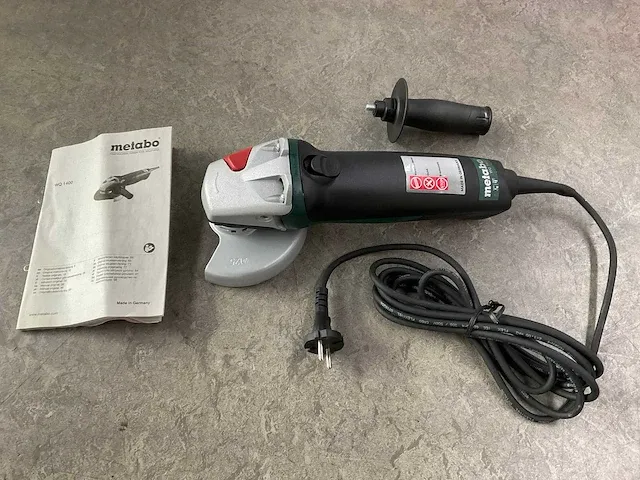 Metabo - wq1400 - haakse slijper ø125mm - afbeelding 4 van  7