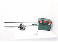 Metabo 18v accu metaal handcirkelzaagset mks 18 ltx 58 + geleiderail fs 160 zonder accu zonder oplader - afbeelding 5 van  5