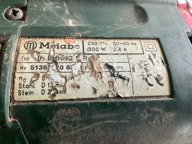 Metabo boormachine - afbeelding 4 van  4