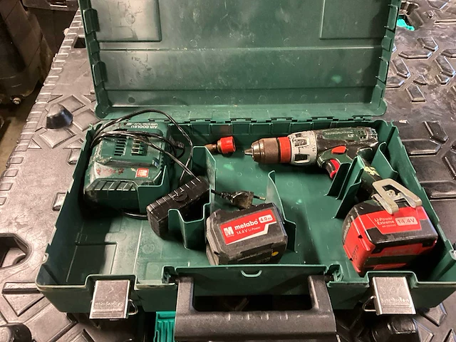 Metabo bs 14,4 lt quick accu boormachine - afbeelding 1 van  5