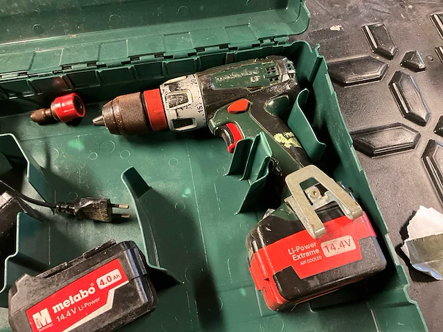 Metabo bs 14,4 lt quick accu boormachine - afbeelding 2 van  5