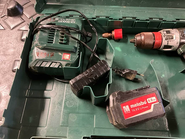 Metabo bs 14,4 lt quick accu boormachine - afbeelding 3 van  5
