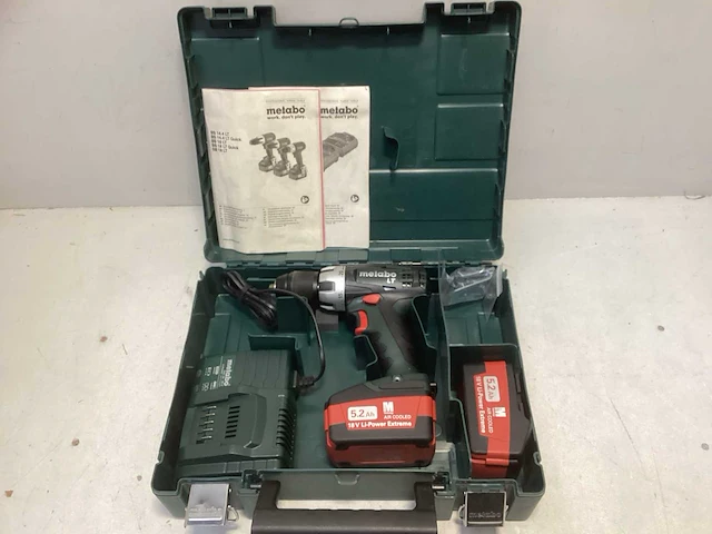 Metabo bs 18 lt boormachine set - afbeelding 1 van  8