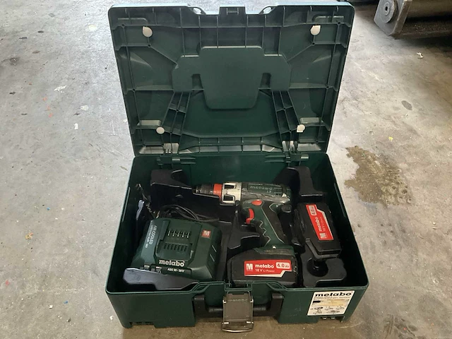 Metabo bs 18 lt boormachine - afbeelding 1 van  5