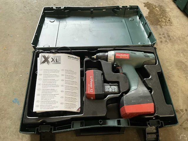 Metabo bsz 12 impuls boormachine - afbeelding 1 van  4