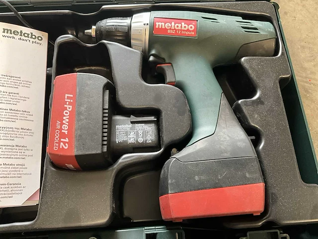 Metabo bsz 12 impuls boormachine - afbeelding 2 van  4