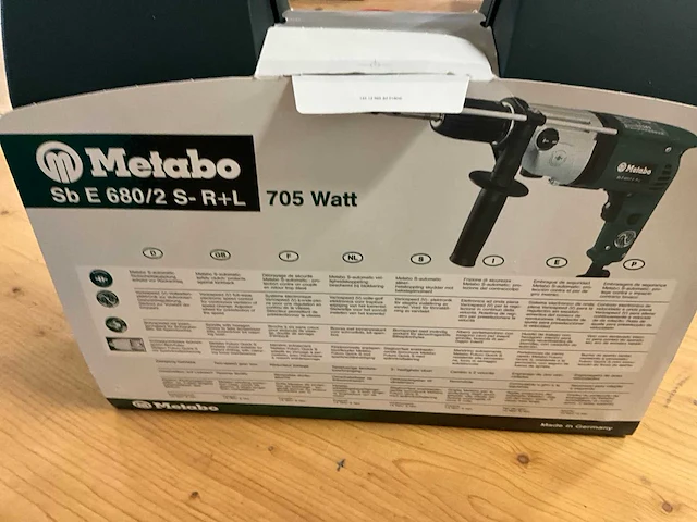 Metabo e 680/2 boormachine - afbeelding 3 van  6