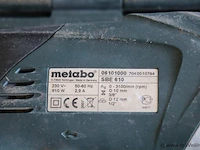 Metabo elektrische boormachine type sbe 610 - afbeelding 2 van  5